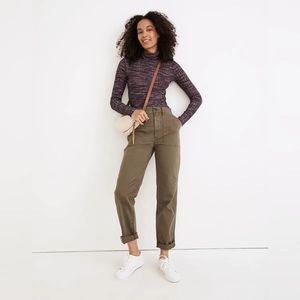 Madewell Perfect Vintage Straight Workwear Pants - Capers - Size 24